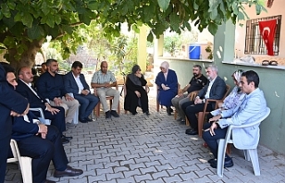 Başkan Görgel, 15 Temmuz Şehidi Ergüven’in Ailesini...